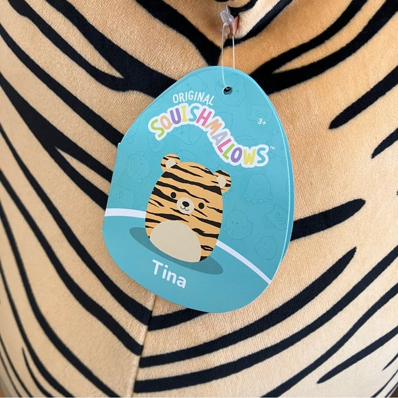 Squishmallow 24” Tina the Tiger - Picture 4 of 5